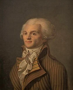 Portrait de Maximilien de Robespierre, né à Arras, l'un des plus illustres habitants des Hauts-de-France
